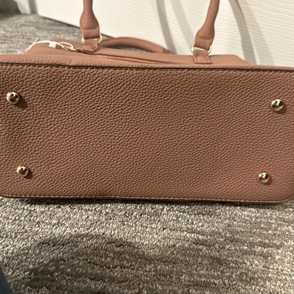 🆕Women Satchel Handle/Shoulder Handbag-Pockets Zipper PU Leather Crossbody - New
